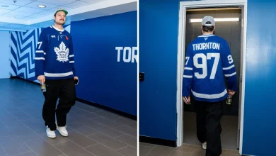 Matthews salutes Thornton after Hockey Hall of Fame induction