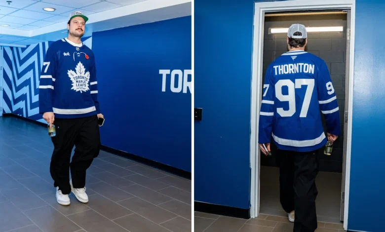 Matthews salutes Thornton after Hockey Hall of Fame induction