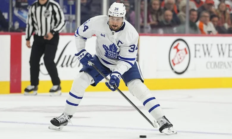 Matthews to return for Maple Leafs against Blue Jackets