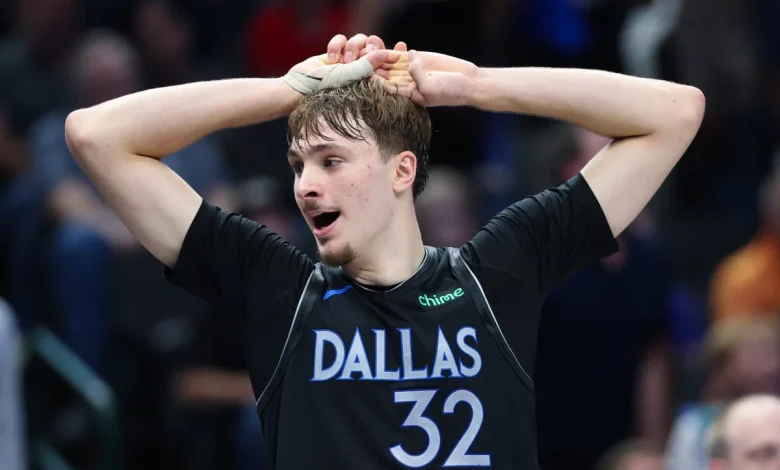 Mavericks’ Cooper Flagg to miss first game of NBA career against Knicks