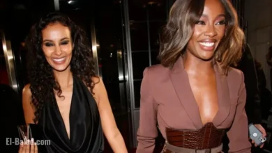 Maya Jama Stuns in Bold Outfit, Leaves GQ Afterparty with AJ Odudu