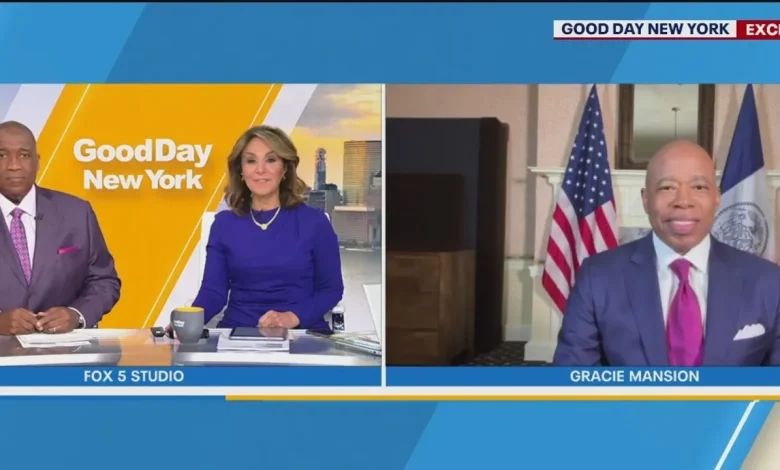 Mayor Adams, Curt Menefee spar over NYPD's Tisch staying: 'I can't play this game with him'