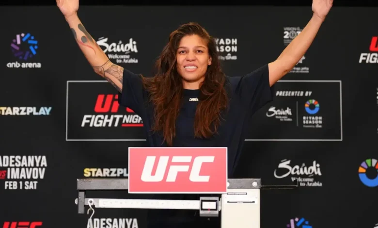 Mayra Bueno Silva explains why she dressed as a man to make weight for UFC Saudi Arabia