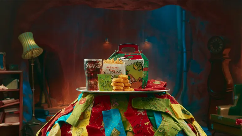 McDonald’s lets the Grinch take over with holiday campaign