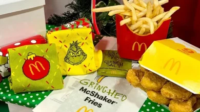 McDonald's unveils Christmas menu with 'sensational' new burger and Grinch 'adult Happy Meal'