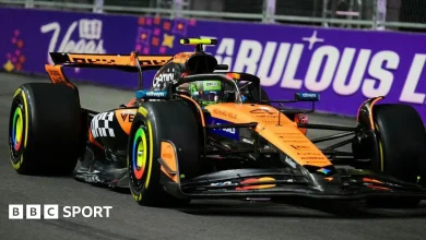 McLarens struggle as Leclerc fastest in practice