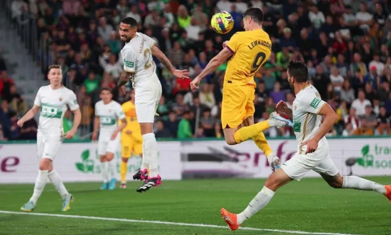 Medio siglo de dominio del Barça ante el Elche