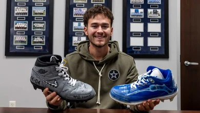 Meet Nate Benjamin, the Cowboys athletic trainer who also creates custom cleats