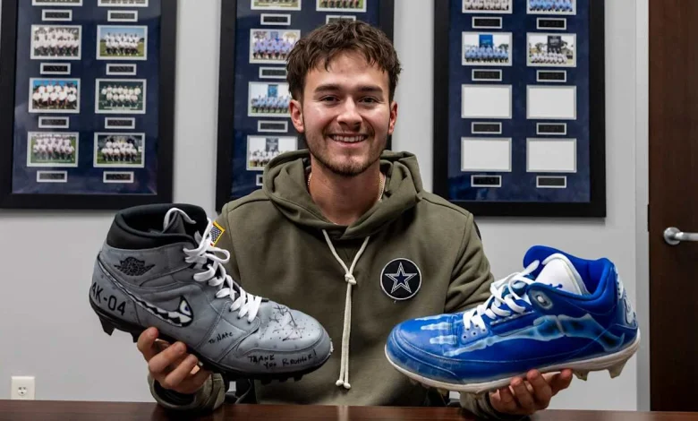Meet Nate Benjamin, the Cowboys athletic trainer who also creates custom cleats