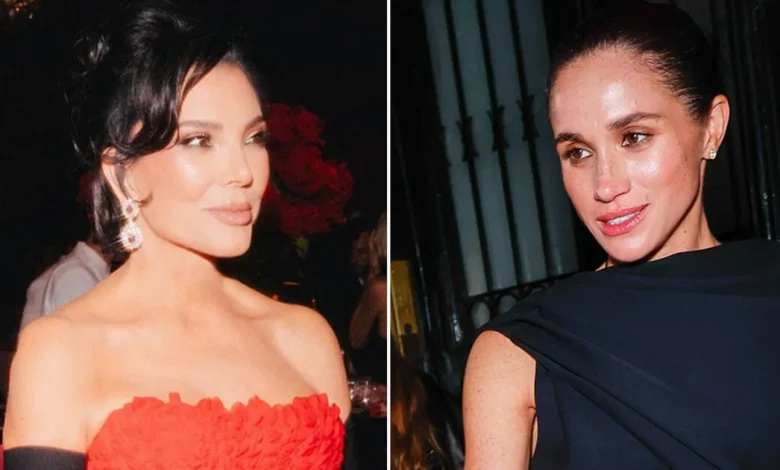 Meghan Markle's 'obvious ulterior motive' for attending Kris Jenner's A-list party