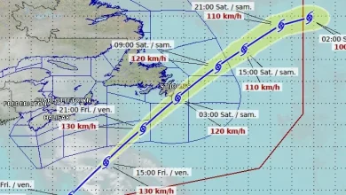 Melissa and Another Low Pressure System Bringing Wet, Windy Weather to Island