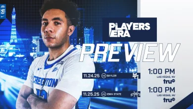 Men's Basketball Meets Big 12 Contenders in Las Vegas