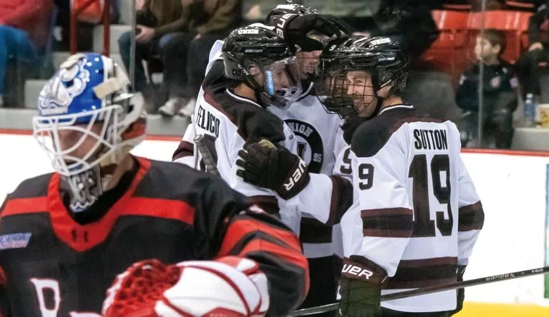 Men's Hockey Keeps Capital Skates Trophy After Shutting Out RPI