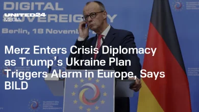 Merz Enters Crisis Diplomacy as Trump’s Ukraine Plan Triggers Alarm in Europe, Says BILD