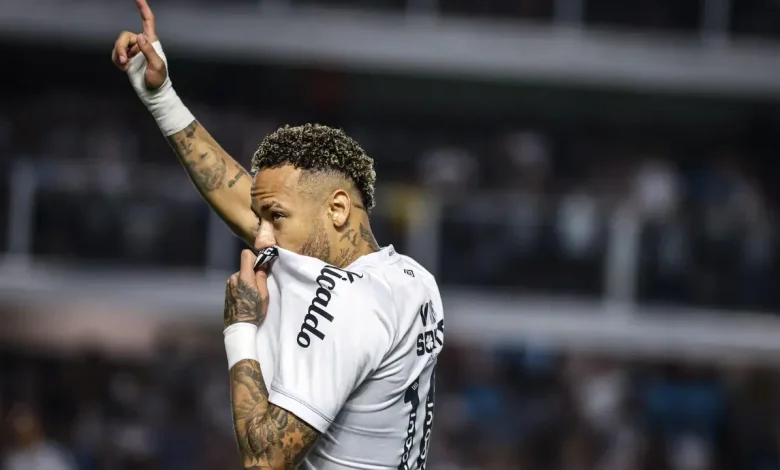 Mesmo lesionado, Neymar brilha e ajuda o Santos a sair da zona de rebaixamento
