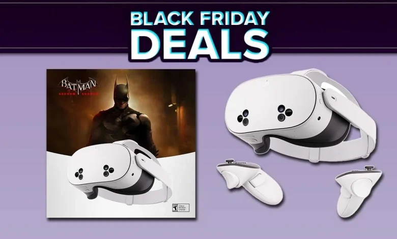 Meta Quest 3S Black Friday Deal: Save $70 On Batman Bundle & Get Free Amazon Credit