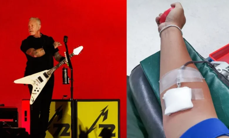 Metallica Fans Smash Australian Blood Donation Records
