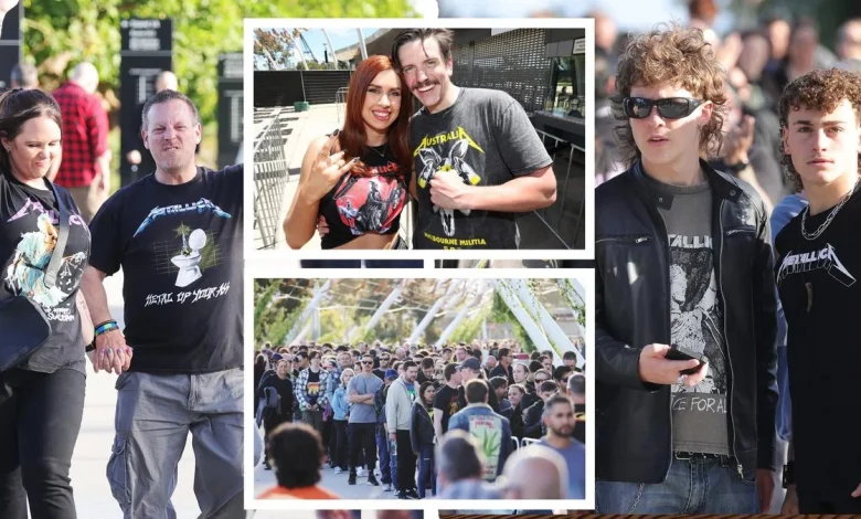 Metallica mania rocks Perth as fans queue for front row spot