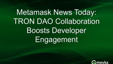 Metamask News Today: TRON DAO Collaboration Boosts Developer Engagement