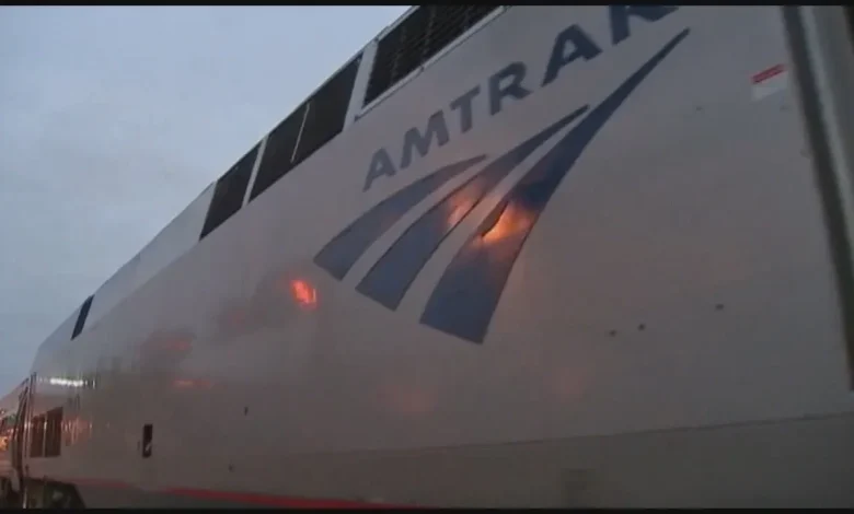 Metra train hits pedestrian near Aurora station