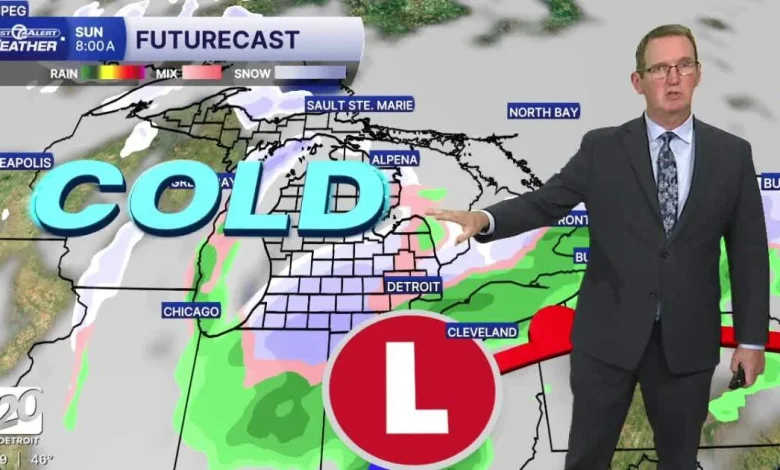 Metro Detroit Weather: Getting sloppy with some snow