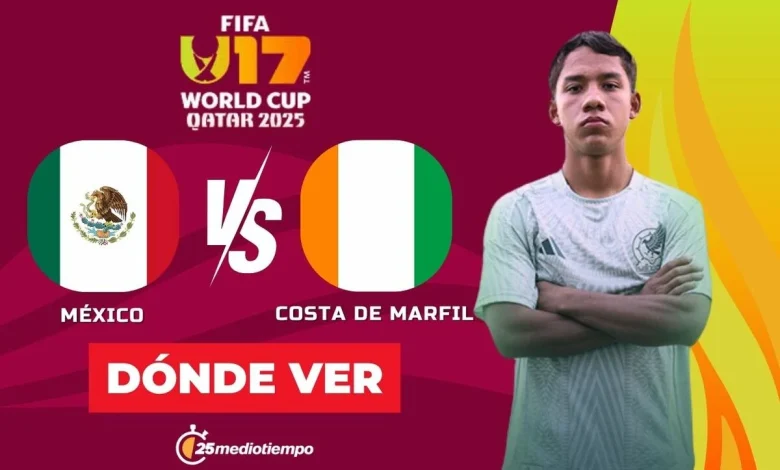México vs Costa de Marfil EN VIVO: Dónde y a qué hora VER partido hoy del Mundial Sub-17