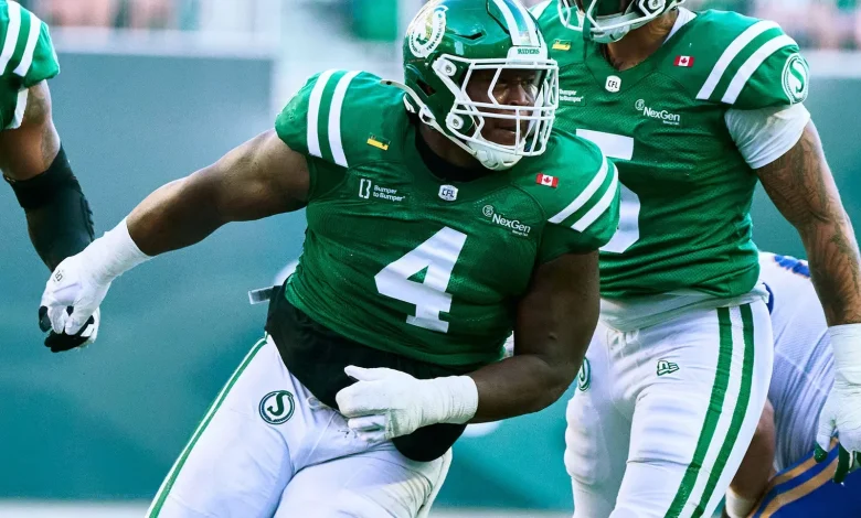 Micah Johnson wants to play at least one more CFL season (but only for Saskatchewan Roughriders)