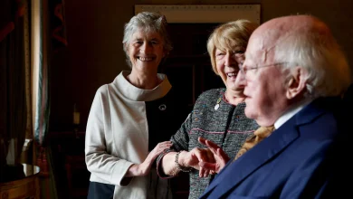 Michael D Higgins ends presidency with emotional farewell at Áras an Uachtaráin