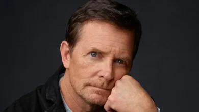 Michael J. Fox on filming Shrinking with Harrison Ford: “So fun to work with”