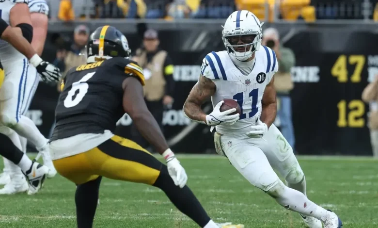 Michael Pittman Jr. injury update and status vs. the Falcons in Week 10 | Nov. 9, 2025