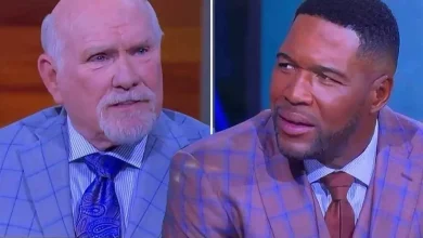 Michael Strahan caught off-guard by Terry Bradshaw story after Andy Reid mistake
