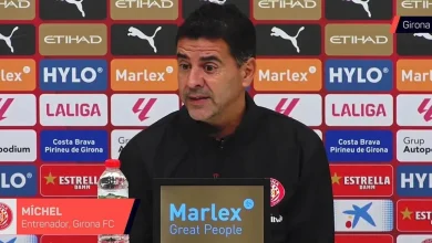 Míchel: “Este punto contra un gran rival es un paso adelante”