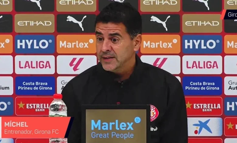 Míchel: “Este punto contra un gran rival es un paso adelante”