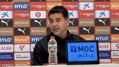 Míchel Sánchez: "At the end of the first round, we must be out of the relegation zone"