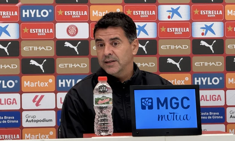 Míchel Sánchez: "At the end of the first round, we must be out of the relegation zone"
