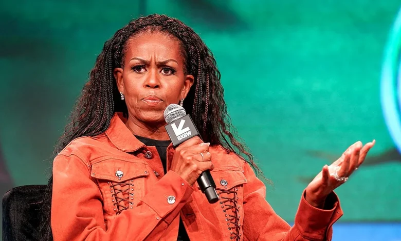 Michelle Obama takes swipe at Trump’s demolition of White House East Wing