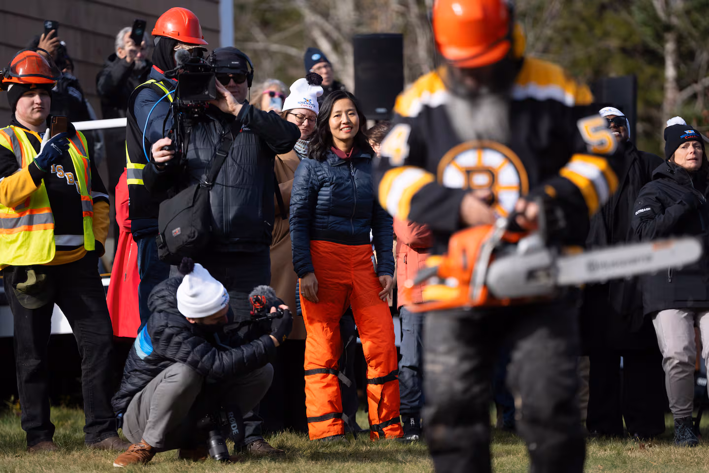 Michelle Wu’s trip to Canada was inescapably political as she played diplomat in Nova Scotia