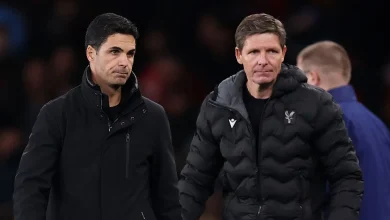 Mikel Arteta disagrees with Oliver Glasner in Arsenal vs Palace row – 'that's not fair'