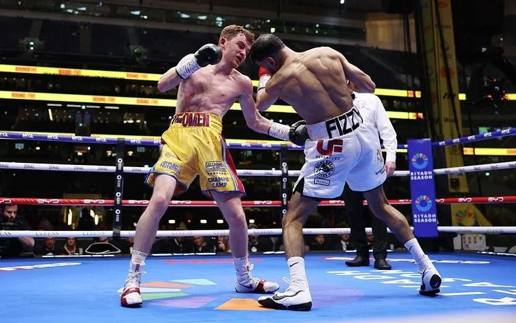 Mikie Tallon impresses, knocks out Fezan Shahid in fifth round