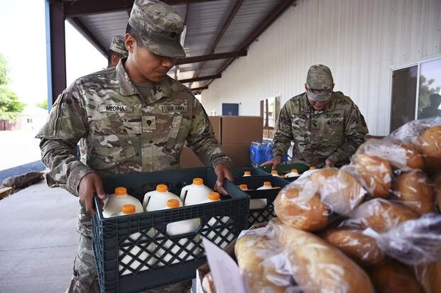 Military Families Ask For Groceries As Shutdown Slams Paychecks