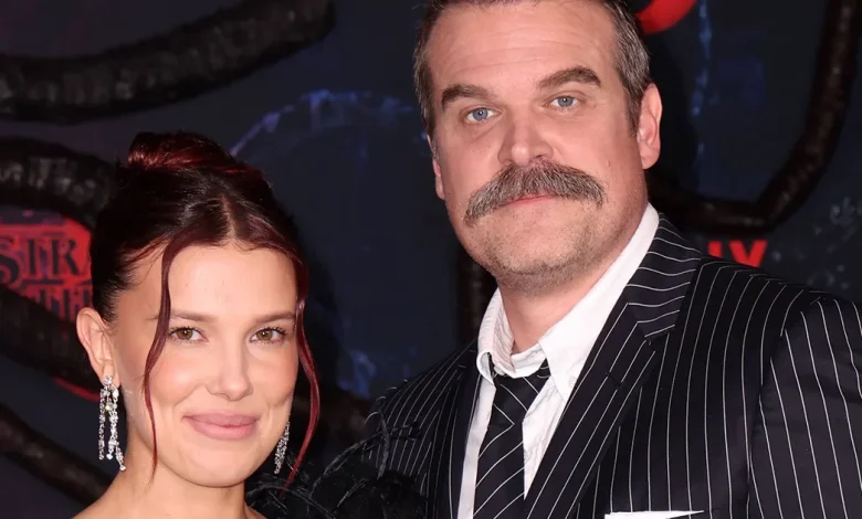 Millie Bobby Brown Details Feeling "Safe" Working With David Harbour on Stranger Things Set