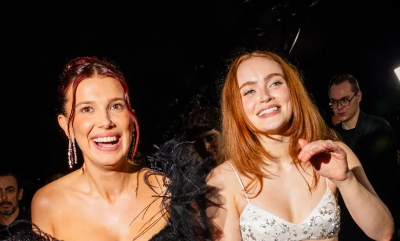 Millie Bobby Brown and Sadie Sink Showcase Evolved Red Carpet Styles Ahead of Stranger Things Season 5 Premiere