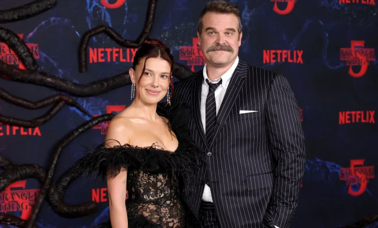 Millie Bobby Brown dismisses David Harbour rift rumours: "So nice to come back together"