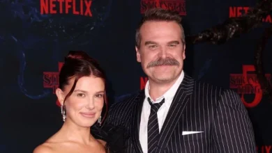 Millie Bobby Brown reflects on filming 'intense scenes' with David Harbour after bullying report