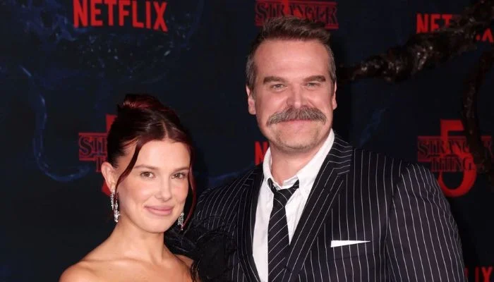 Millie Bobby Brown reflects on filming 'intense scenes' with David Harbour after bullying report