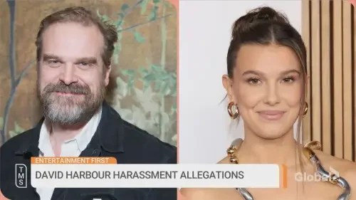 Millie Bobby Brown reportedly accuses ‘Stranger Things’ co-star David Harbour of harassment