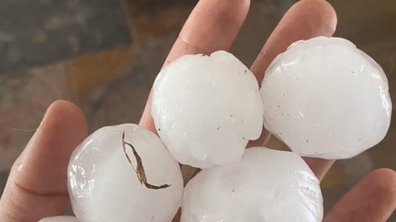 Millions in firing line of ‘giant hail’
