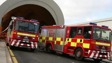 Millions of euro in damage after major fire overnight at commercial warehouse in Little Island