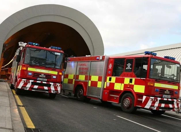 Millions of euro in damage after major fire overnight at commercial warehouse in Little Island