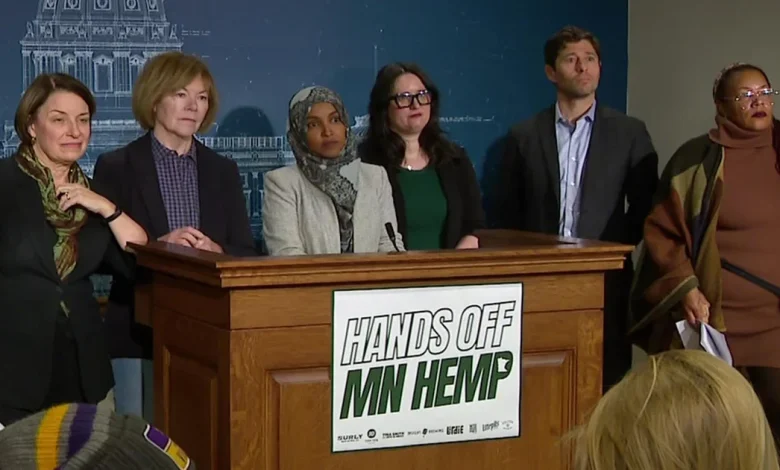 Minnesota's Amy Klobuchar, Tina Smith, Ilhan Omar among politicians fighting federal hemp ban